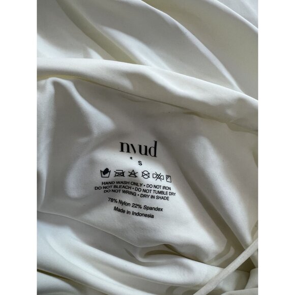 NWT Nyud Swim Palma One Piece Swimsuit in Avorio - Picture 5 of 5